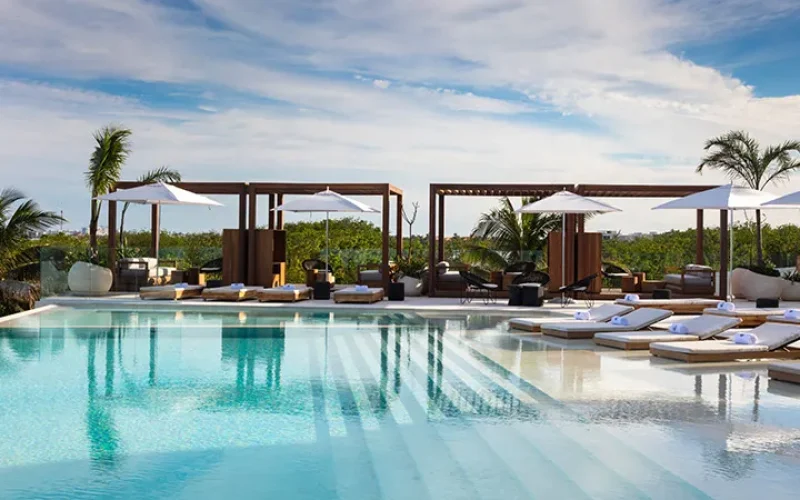 Sls cancun wellness swimming pool – Life Consulting Group