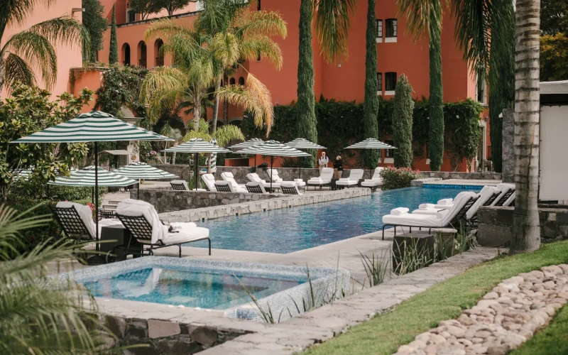 Rosewood san miguel de allende hotel pool – Life Consulting Group
